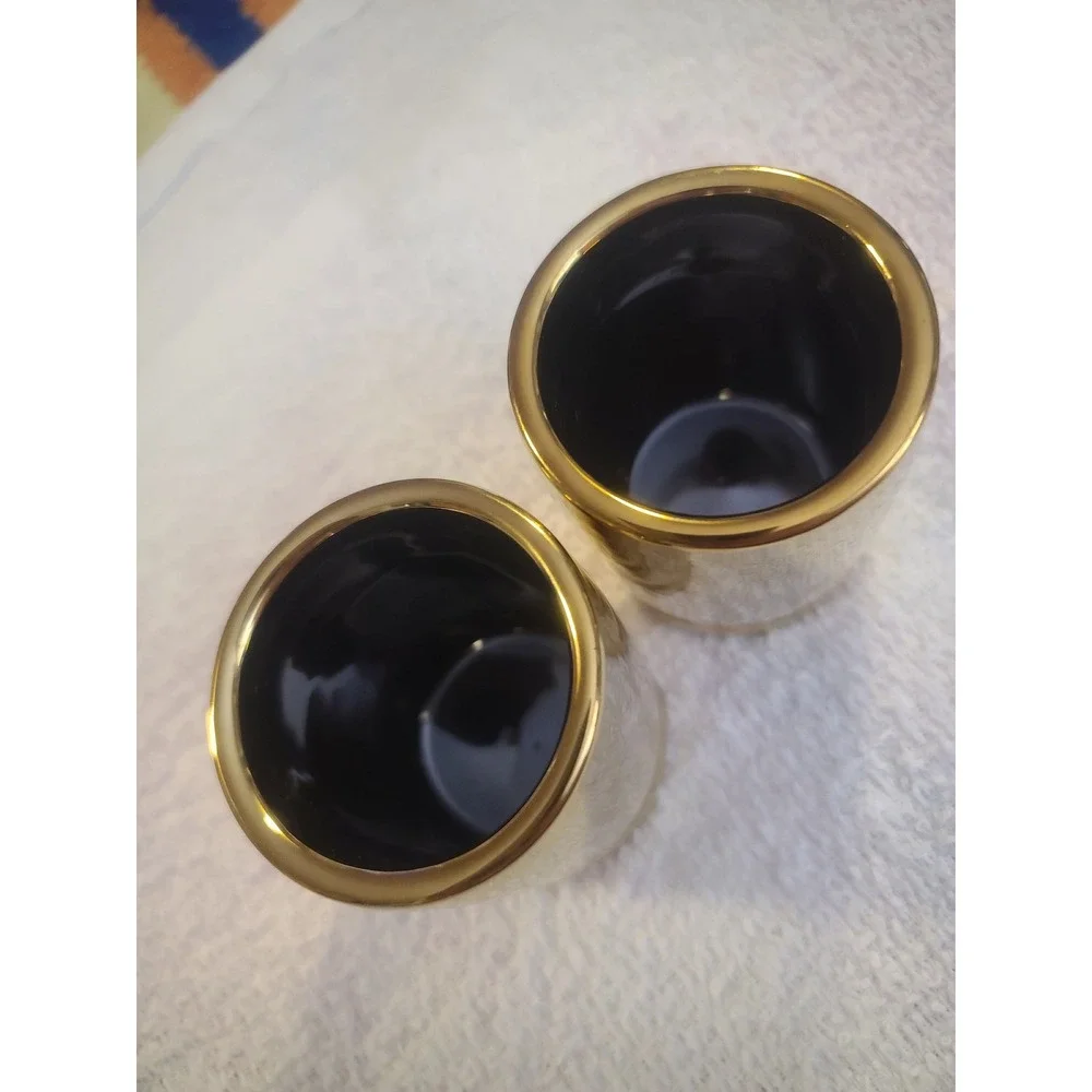 Old Southern Brass 2nd Amendment 50 Caliber Shot Glass Set of 2 Bullet Casing